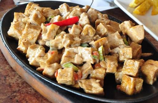 SIZZLING TOFU